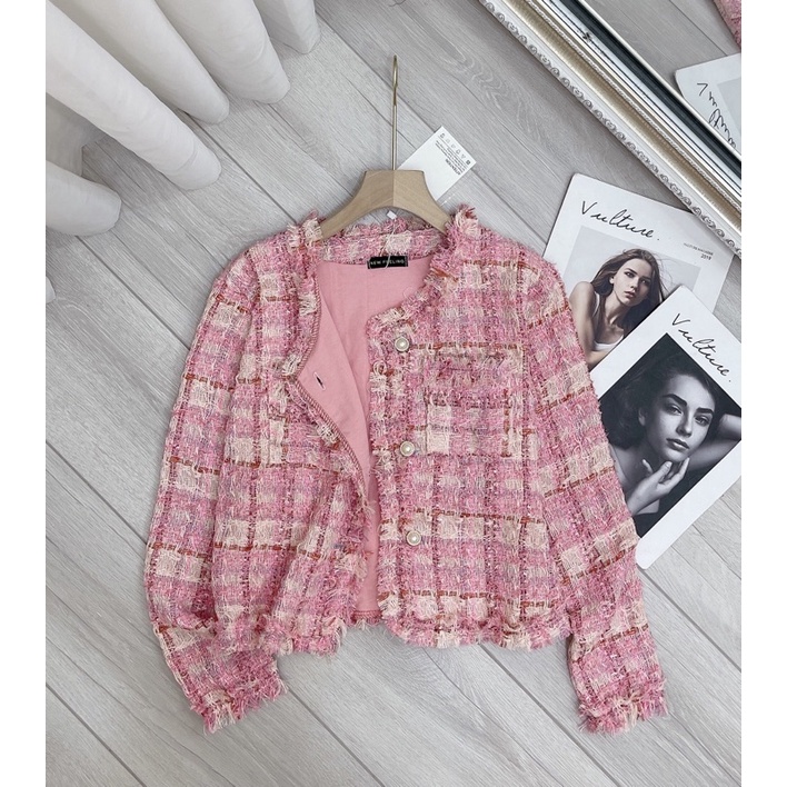 KHOÁC DẠ 2 LỚP HỒNG