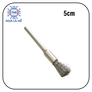 Chổi sắt mini làm sạch mạch, chổi sắt làm sạch mỏ hàn (1 chiếc)