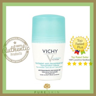 Lăn khử mùi Vichy nắp xanh cho da dầu 50ml