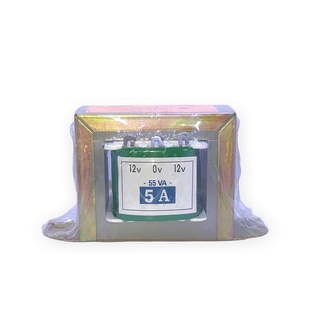 Biến Áp 5A Đối Xứng 12VAC (Hoàn Cầu)