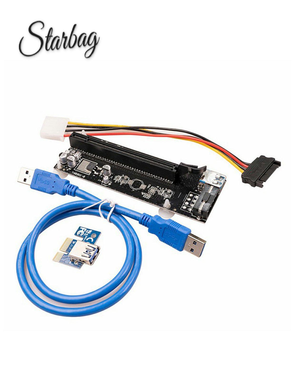 Dây Cáp Card Đồ Họa Mở Rộng 4pin Pcie 1x Sang 16x | WebRaoVat - webraovat.net.vn