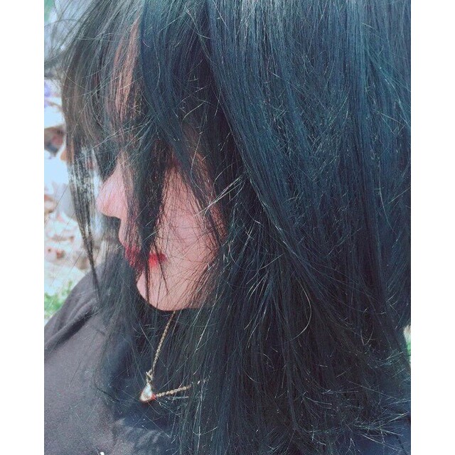 [KHÔNG TẨY] Thuốc nhuộm tóc màu Xanh Dương Đen Khói + TẶNG trợ dưỡng | BigBuy360 - bigbuy360.vn