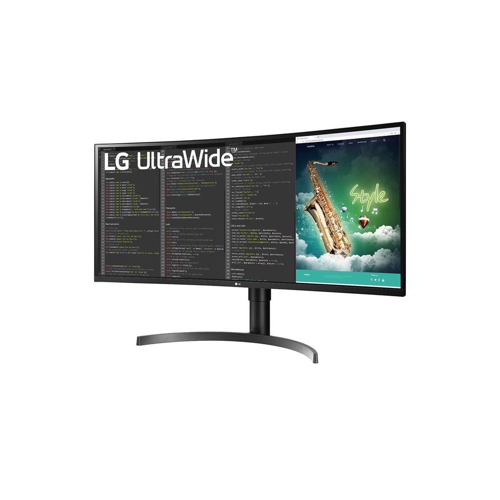 Màn Hình Cong Gaming LG 35WN75C-B - 35" - QHD 5ms 100Hz VA - MaxxAudio - AMD FreeSync - USB Type-C™ - Hàng Chính Hãng