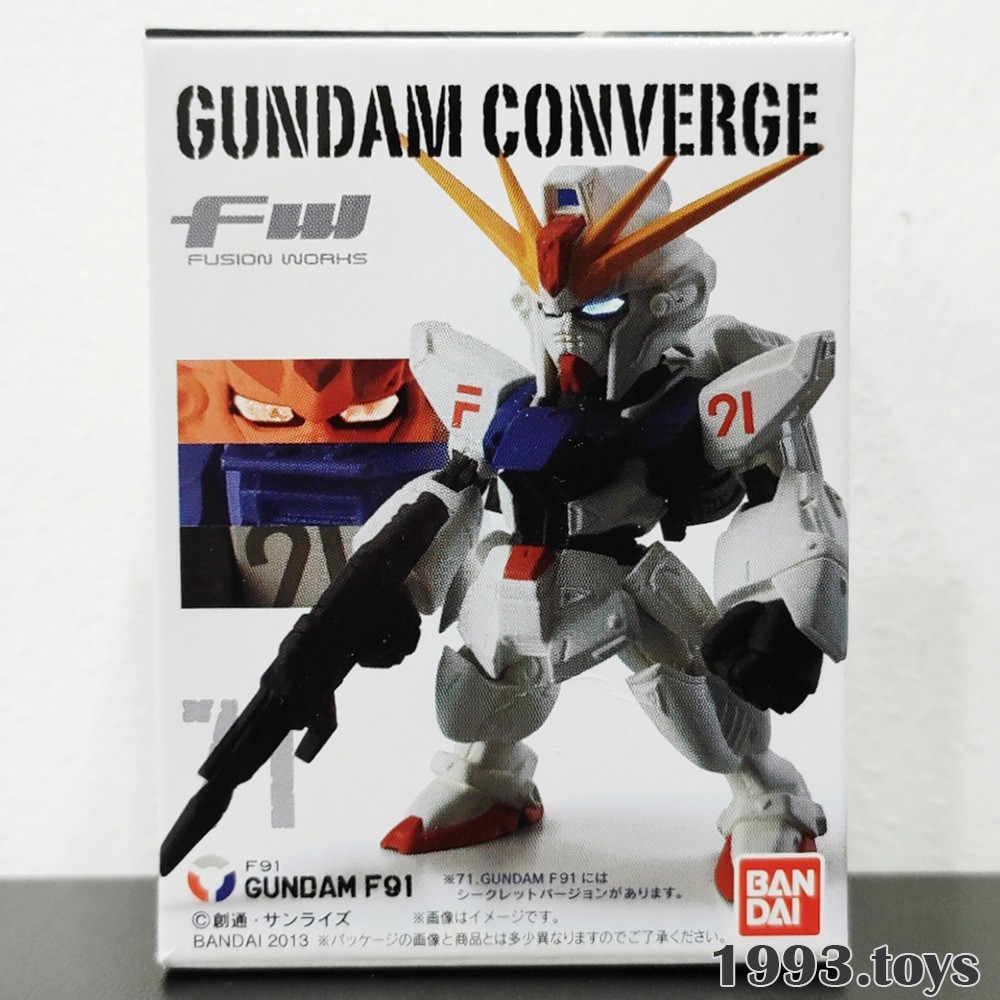 [New &amp; 2nd] Mô hình chính hãng Bandai Figure Gundam FW Gundam Converge 12 No.71 - Gundam F91 (Blue Color)