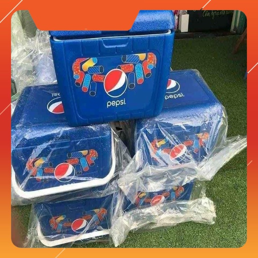Thùng đá giữ nhiệt Coca - Sprite - pepsi 8 lít đa chức năng siêu dày siêu đẹp
