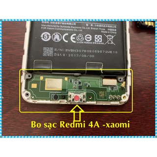 Bo sạc redmi 4a xaomi