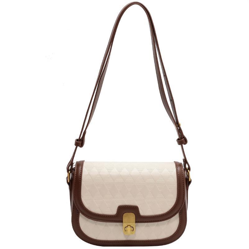 Ielgy Túi Xách Đeo Vai Hình Vuông Nhỏ Siêu Hot Phong Cách Retro Phổ Biến Cho Nữ