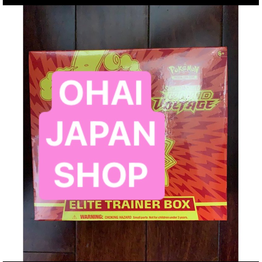 Hộp Bài Pokemon Pokémon TCG: Vivid Voltage Elite Trainer Box Chính Hãng