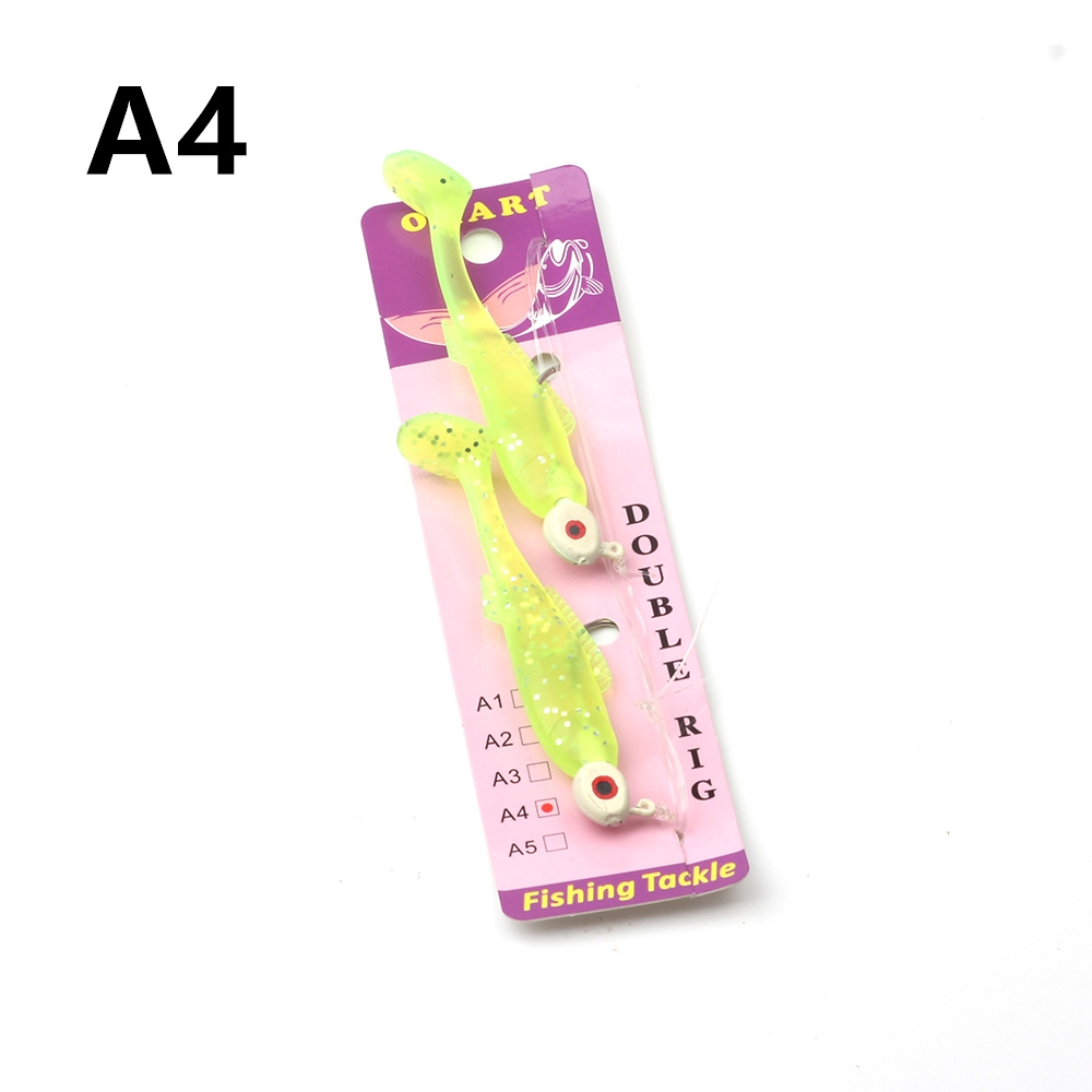 Mồi câu cá mềm lấp lánh 1/4oz