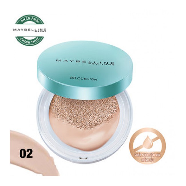 Phấn Nước Trang Điểm Maybelline Light  Super BB Cushion Fresh Matte