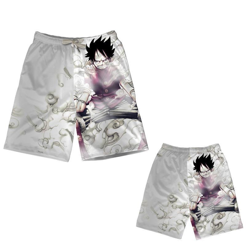 Quần Đùi Đi Biển Họa Tiết One Piece Thời Trang Mùa Hè Cá Tính