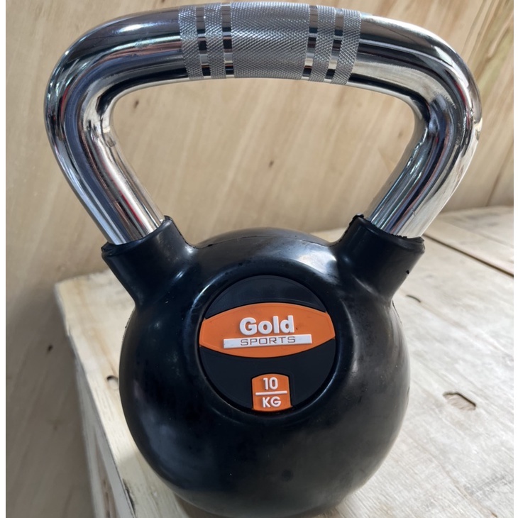 Tạ Ấm 8kg,Tạ Bình Vôi, Tạ Quai Xách Bọc Cao Su Hàng Cao Cấp