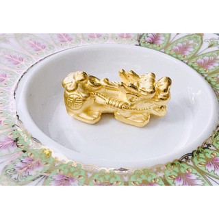 Phụ kiện Charm Tỳ Hưu (Bạc Mạ Vàng) dùng xỏ Vòng Đá Phong Thủy