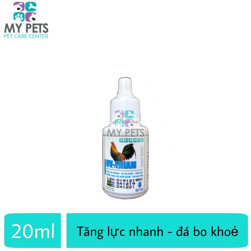 UV - THIAM dành riêng cho Gà Đá - Lọ 20ml