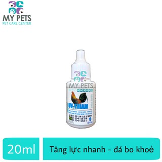 Uv - thiam dành riêng cho gà đá - lọ 20ml
