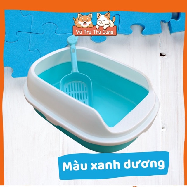 Khay vệ sinh Mèo 30x40x15cm| Khay đựng cát vệ sinh cho mèo