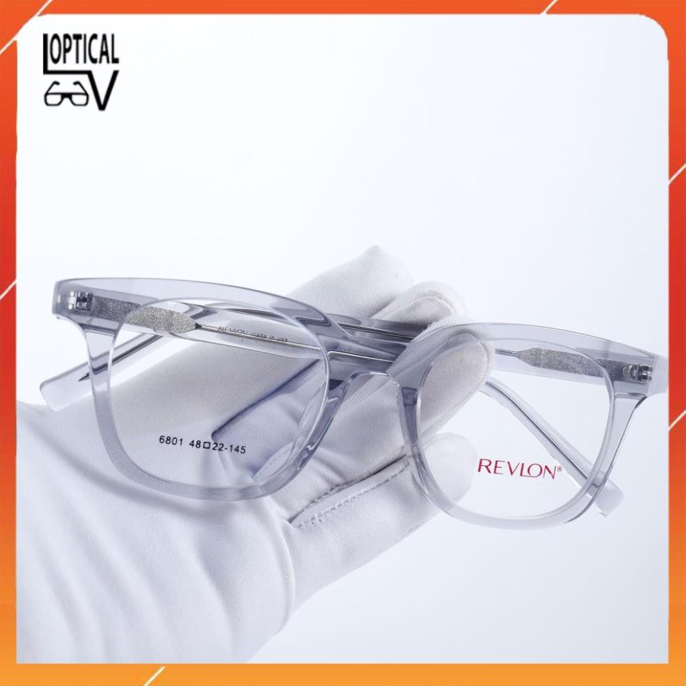 Gọng kính cận nhựa acetate cao cấp Revlon 6801 giá tốt nhất [1 đổi 1 trong 10 ngày đầu]
