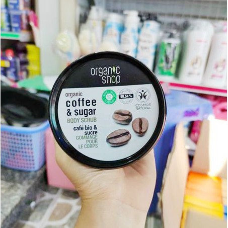 Tẩy da chết body cafe Organic shop , tẩy tế bào chết cà phê 300ML- CS30 HÀNG CHÍNH HÃNG | BigBuy360 - bigbuy360.vn
