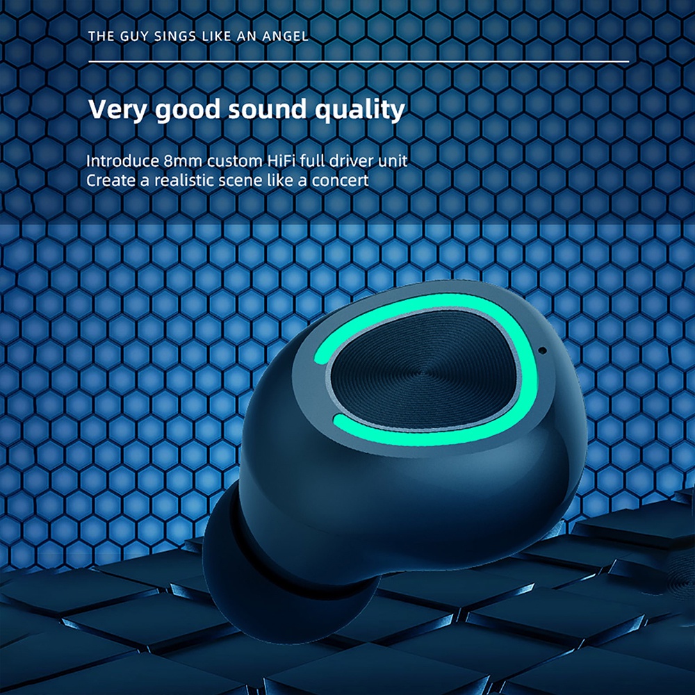 VIRWIR Tai nghe không dây bluetooth 5.3 Mini TWS phong cách thể thao sành điệu