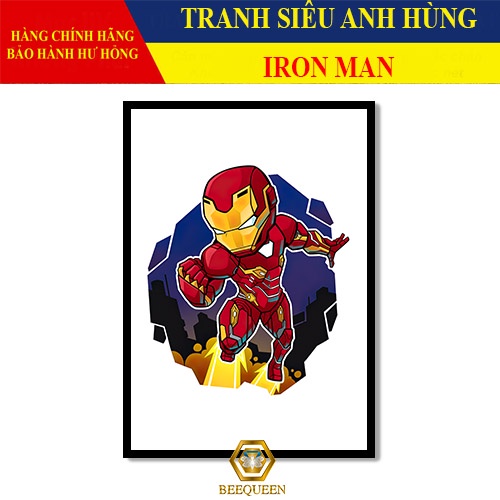 [MS1-25] Tranh Siêu Anh Hùng Người Sắt - Iron Man
