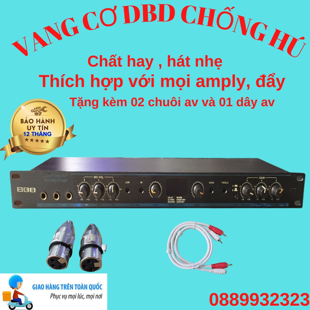 Vang cơ DBD karaoke , chất hay , hát nhẹ, bắt mic, chống hú tốt, bảo hành chính hãng