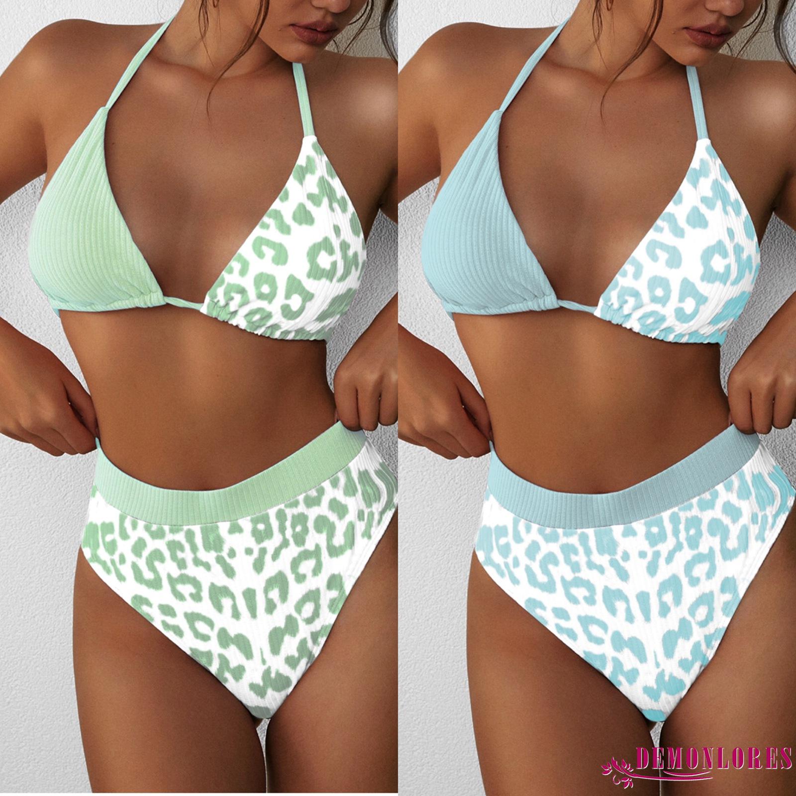 Bộ Bikini 2 Mảnh Họa Tiết Da Báo Quyến Rũ Cho Nữ | BigBuy360 - bigbuy360.vn