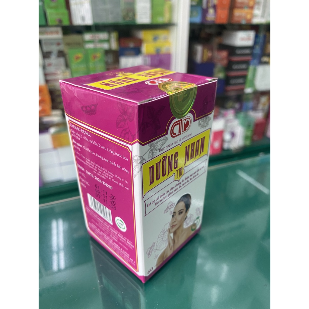 Dưỡng Nhan TM- Hỗ trợ giảm nám da, sạm da, lão hóa da, giúp tăng nội tiết tố nữ, đẹp da