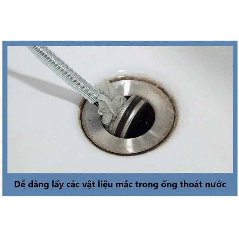 Cây gắp rác nhà vệ sinh, thông cống, bồn rửa bát đa năng