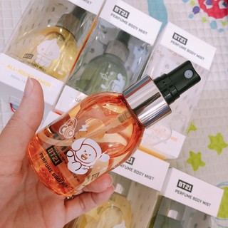 HSD 12/2020 NƯỚC HOA PERFUME BODY MIST BT21 BTS