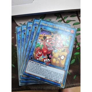 [Yugioh Funny Shop] 1 lá thẻ bài Prank-Kids Bow-Wow-Bark - MGED-EN115 - Rare 1st Edition