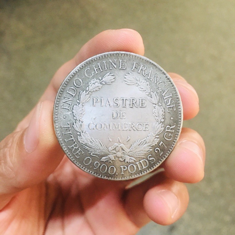 Tiền xu cổ - Đồng xu bạc Bust Silver Dollar năm 1908