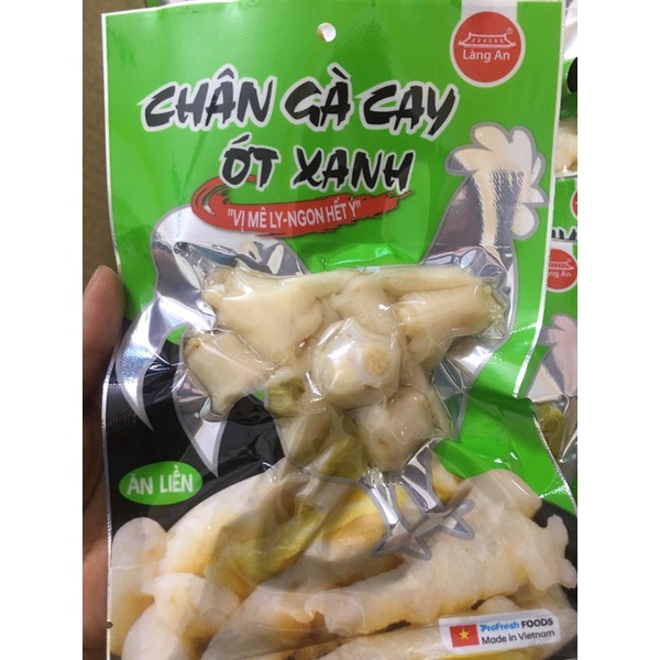 Chân gà cay cay muối ớt xanh