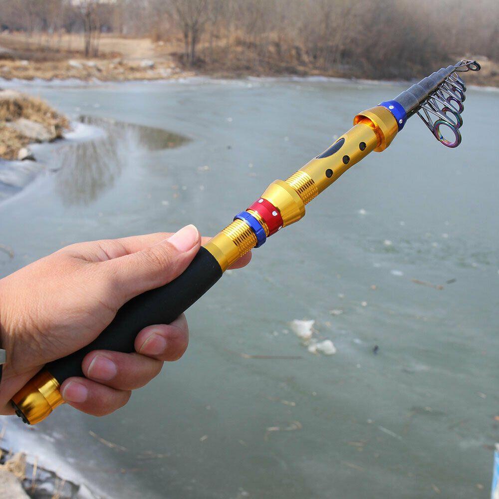 LET Cần Câu Cá Mini Bằng Sợi Carbon Siêu Nhẹ