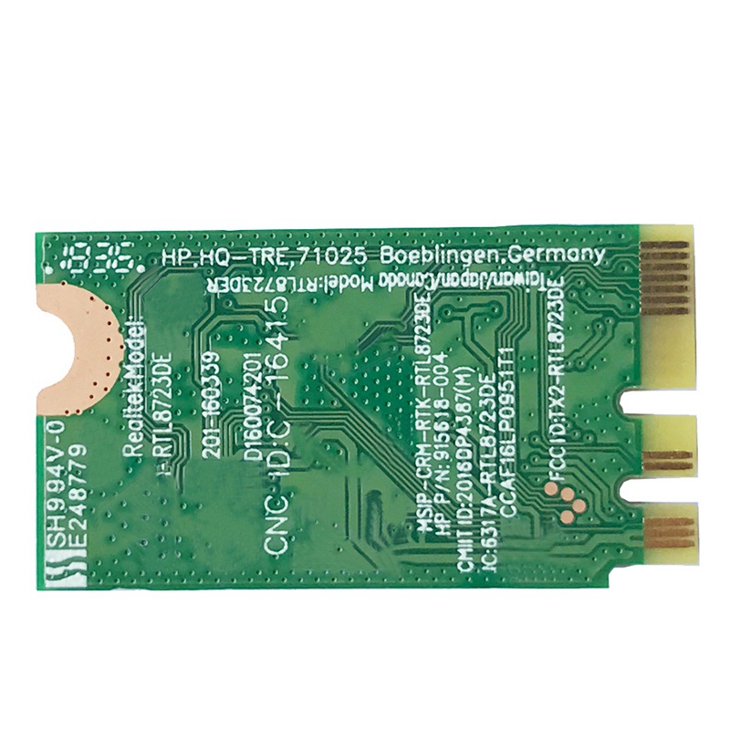 Thẻ Mạng Rtl8723De 246 G6 Bt 4.0 2.4g Sps 915619-001 / 915618-002 300m Cho Laptop Hp | BigBuy360 - bigbuy360.vn