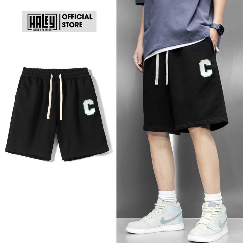 Quần Short Đùi Thể Thao Mã QD17 Nam Nữ HALEY Chất Da Cá Thoáng Mát Form Siêu Đẹp Unisex