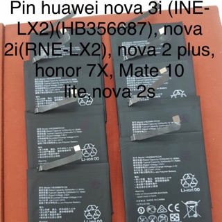 PIN huawei nova 3i (INE-LX2)(HB356687), nova 2i(RNE-LX2), nova 2 plus, honor 7X, Mate 10 lite,nova 2s