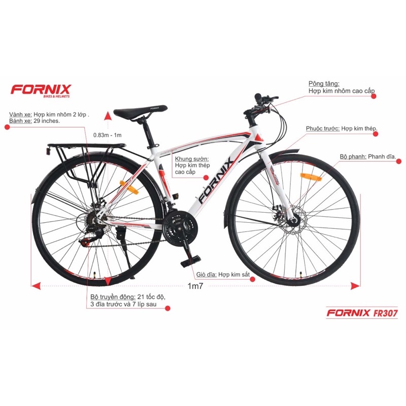 XE ĐẠP THỂ THAO FORNIX FR307