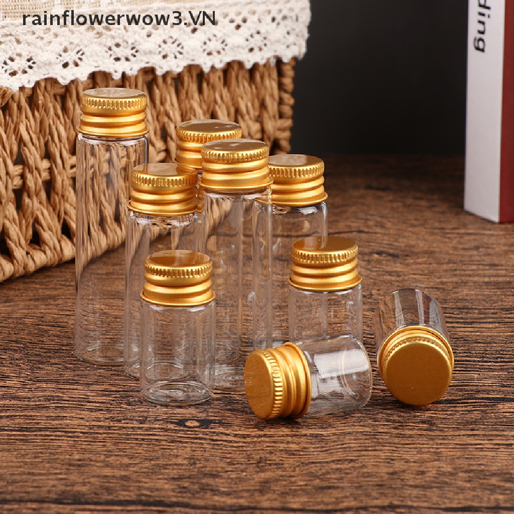 Set 10 Lọ Điều Ước Thủy Tinh 5 / 7 / 10 / 14 / 18 / 20ML