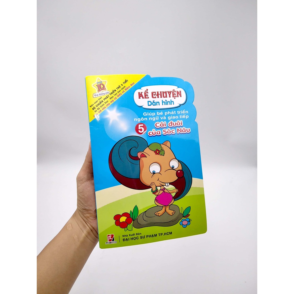 Sách Kể Chuyện Dán Hình 5 - Cái Đuôi Của Sóc Nâu