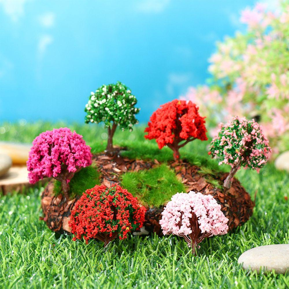 Bộ 5 Cây Cảnh Nhân Tạo Bằng Nhựa Chất Lượng Cao Dùng Trang Trí