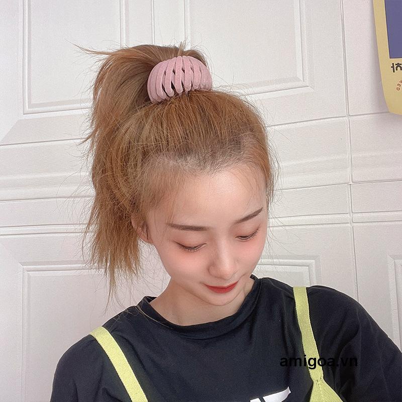 ✨✨Dây Buộc Tóc Thiết Kế Kiểu Tổ Chim Xinh Xắn Dành Cho Nữ