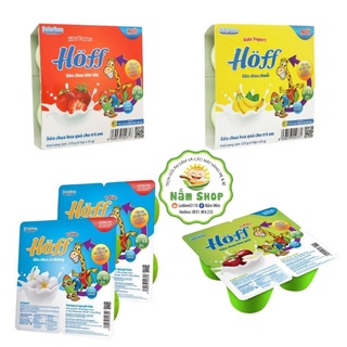 Sữa chua hoa quả Hoff cho bé từ 6 tháng vỉ 4 hộp