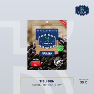 Tiêu Đen Xay K Pepper 35G
