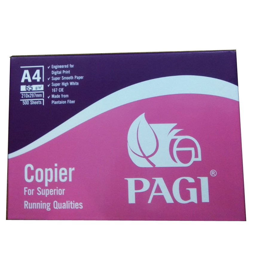 Giấy PAGI A4 định lượng 65Gsm - Indonesia