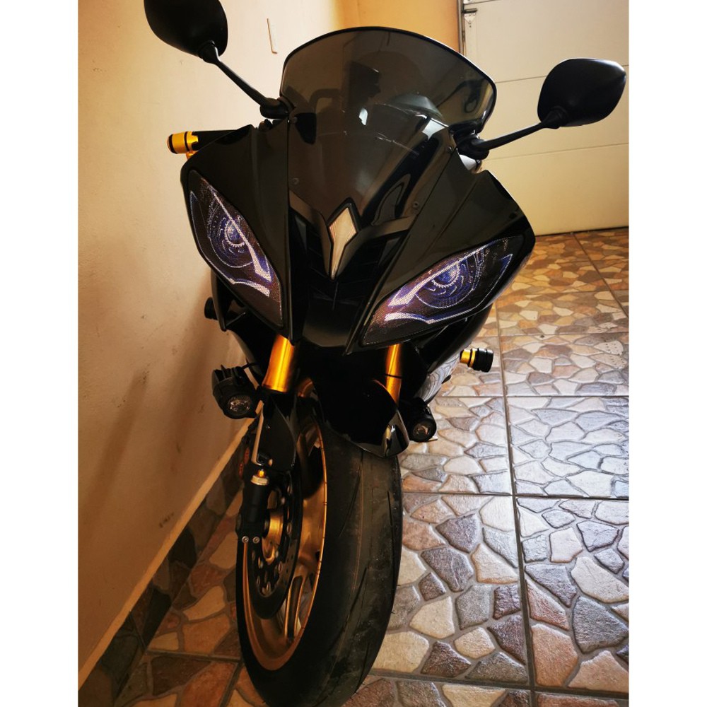 Miếng Dán Đèn Pha Xe Mô Tô Yamaha Yzf-R6 Yzfr6 Yzf R6 2006-2016