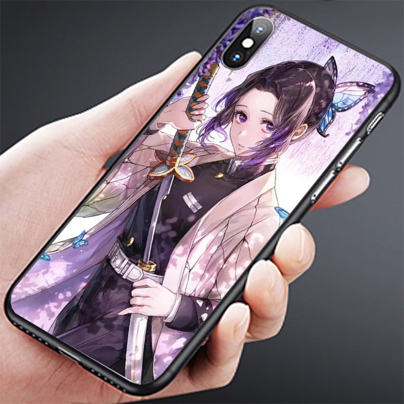 Meizu Meilan Mblu E2 E3 Metal MX4 Pro Note 2 3 5 6 Printed Shell Black soft Phone case Kimetsu no Yaiba Demon Slayer Kochou Shinobu