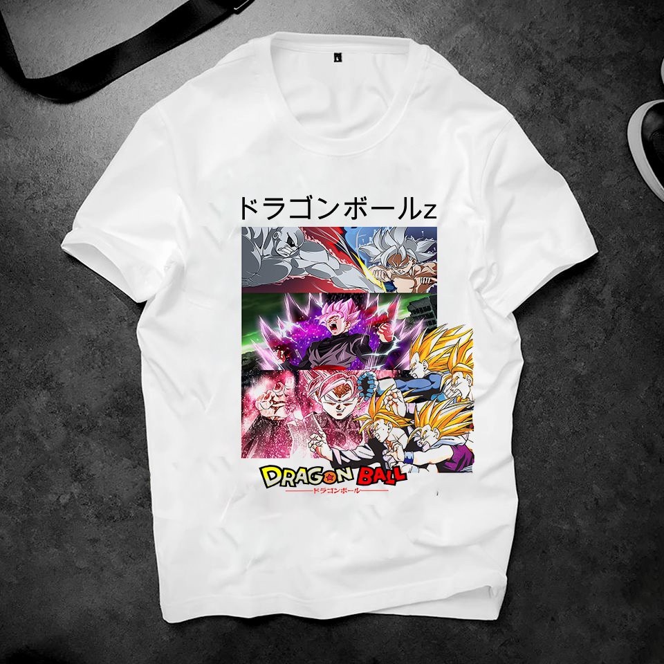 Áo thun form rộng unisex hình GoKu chất vải đẹp2019ts740