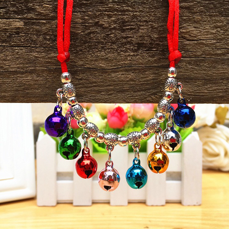 Vòng Cổ Có Chuông Màu Sắc Tươi Sáng Thời Trang Cho Thú Cưng