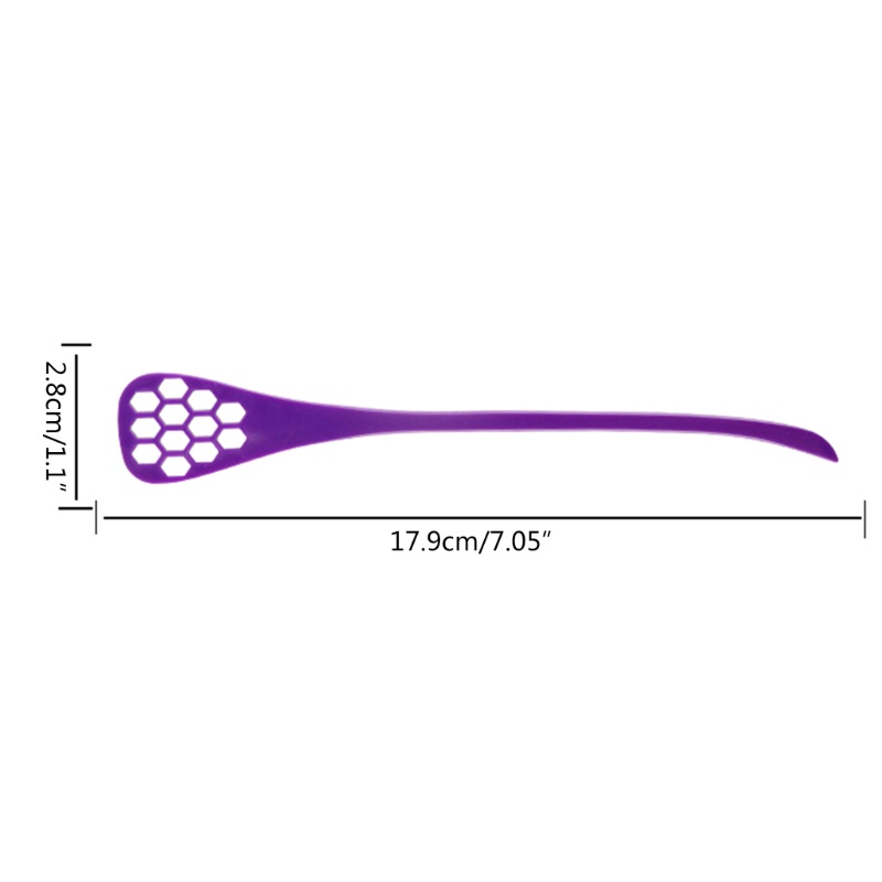 Muỗng Khuấy Nhuộm Tóc Hình Tổ Ong Độc Đáo Tiện Dụng Cho Salon