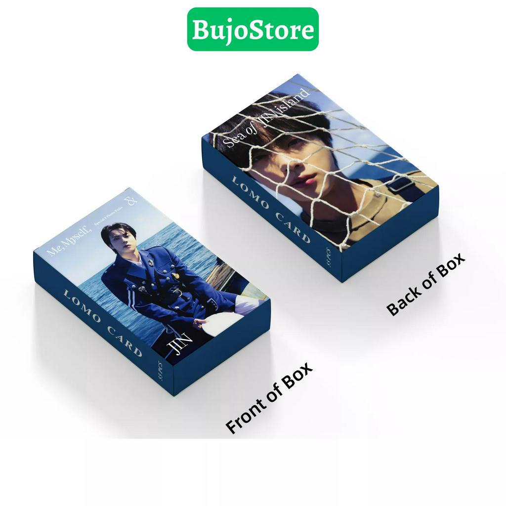 Bộ sưu tập 54 Lomo Card bo góc JIN BTS Sea of Island me myself Solo Album cửa hàng kpop BujoStore